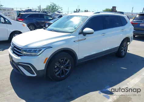 2022 Volkswagen Tiguan 2.0T Se из США, поврежденный, VIN 3VV3B7AX2NM171088